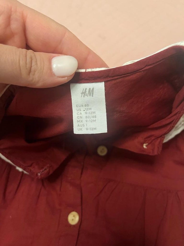 H&M marka bebek elbise - 2