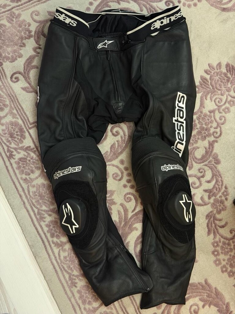 Alpinestars Track Profesyonel Deri Motorsiklet Pantolon - 3