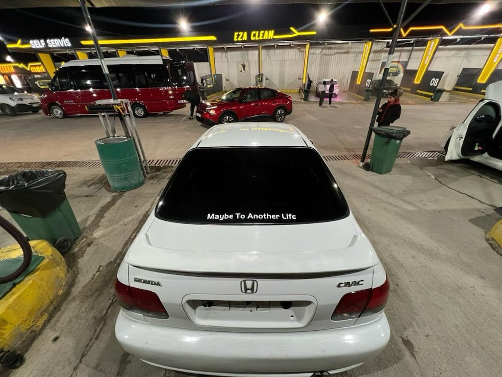 Beyaz Honda Civic - 3