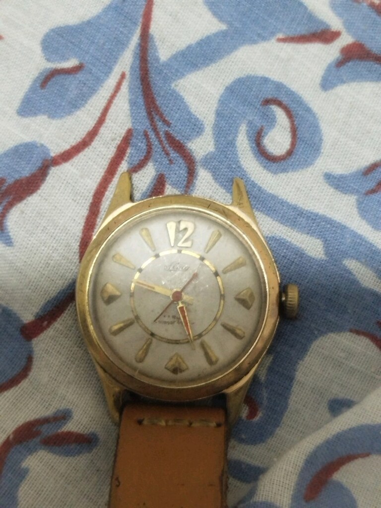 flea antika kurmalı altın saat - 22