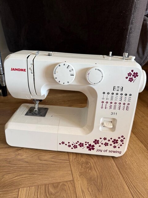 Janome dikiş makinası yeni kullanilmadi eksiksiz