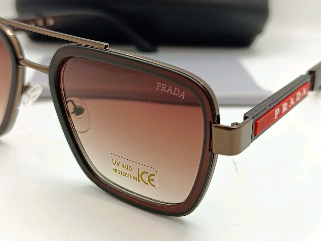 SIFIR KUTUDA, PRADA UV400 FİLTRELİ GÜNEŞ GÖZLÜĞÜ - 6