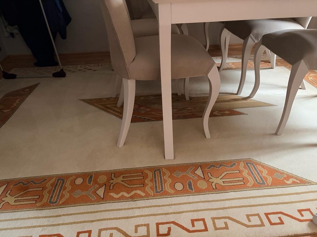 6 metre kare Saray Sembol sık dokumalı halı ve 0.80x1.50 metre paspas - 2