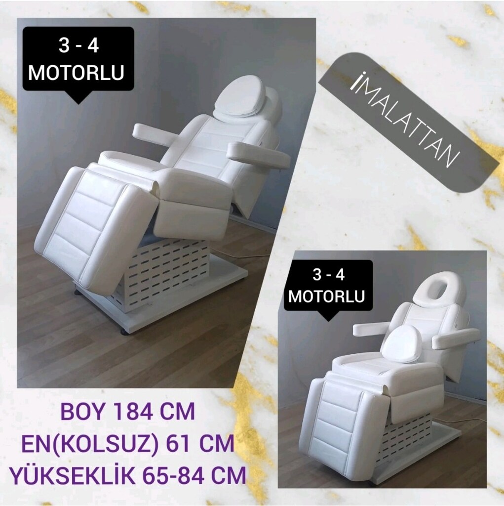 imalattan MOTORLU SEDYE,CİLT BAKIM ve SAÇ EKİM SEDYESİ, kargo: izmir - 3