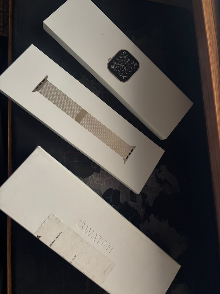 APPLE WATCH SERIES 11 GPS + CELLULAR 46MM GOLD TİTANYUM - 4
