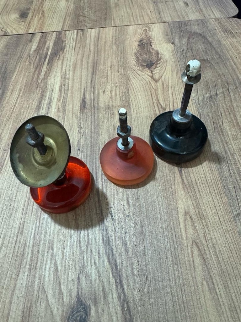 Vintage / Retro Bakalit Kapı kulpları - 7