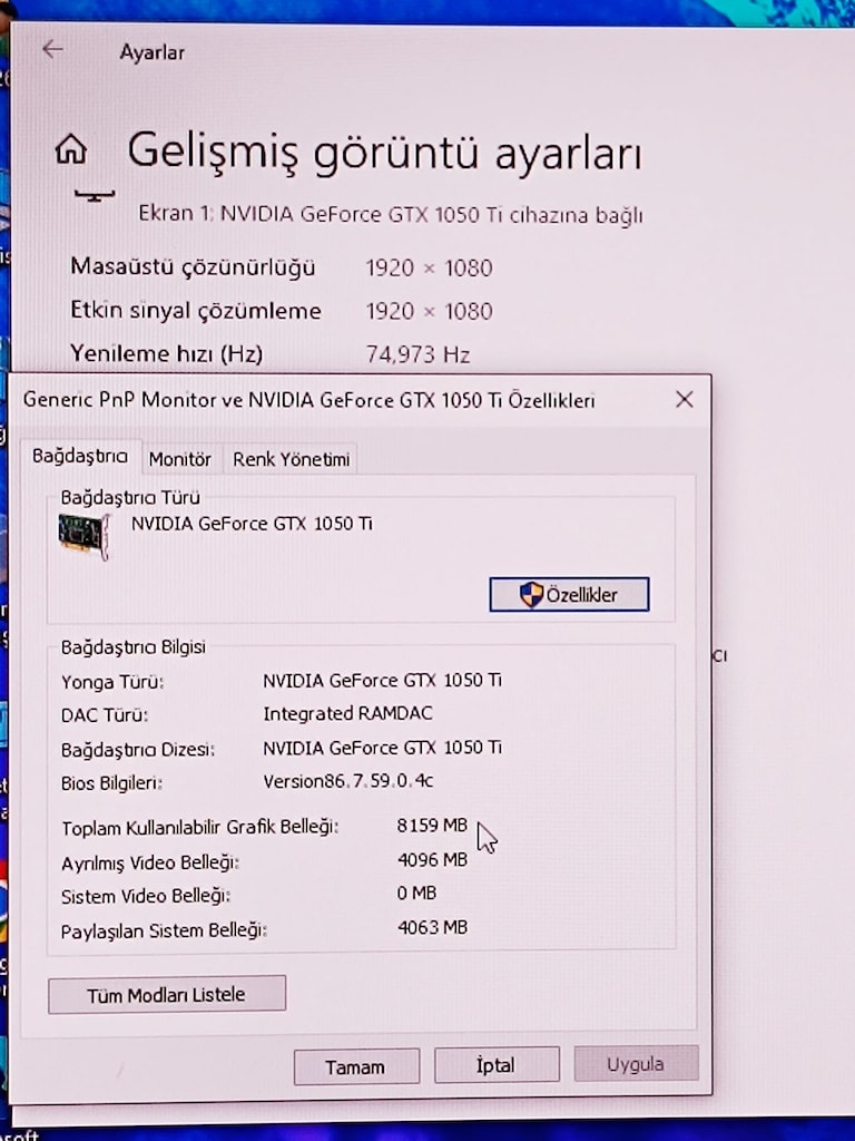 27 İNÇ KAVİSLİ MONİTÖRLÜ OYUN BİLGİSAYARI - 8