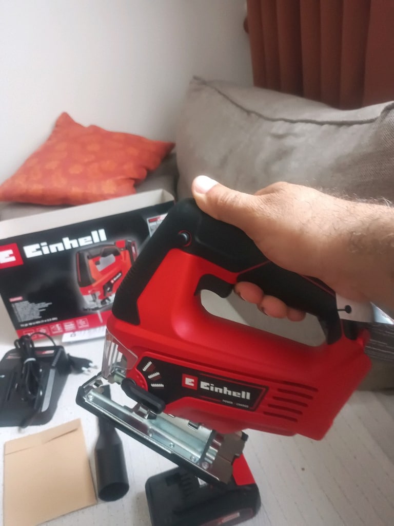 Einhell 18 Volt Şarjlı Dekupaj Testere Seti - 4