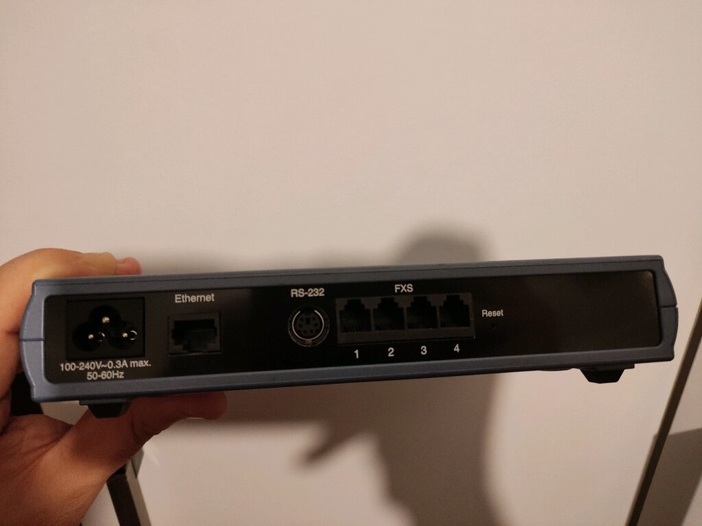 AudioCodes MP-114/4FXS/3AC VoIP Gateway MP-114 4 FXS - 4