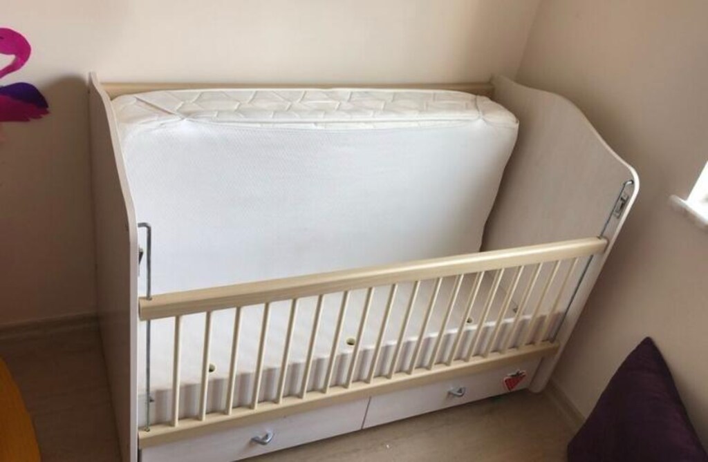 çilek mobilya sallanan bebek/çocuk karyola - 3