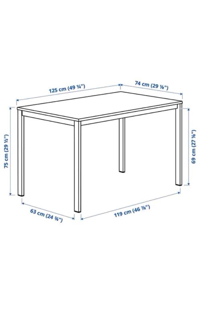 Ikea yemek masası - 3