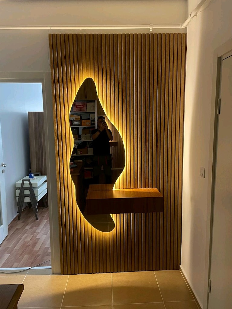 led ışıklı ayna - 11