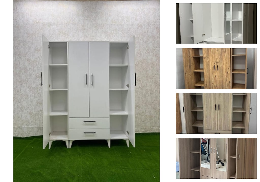 4 kapaklı elbise dolabı xtuqfrpvph - 3