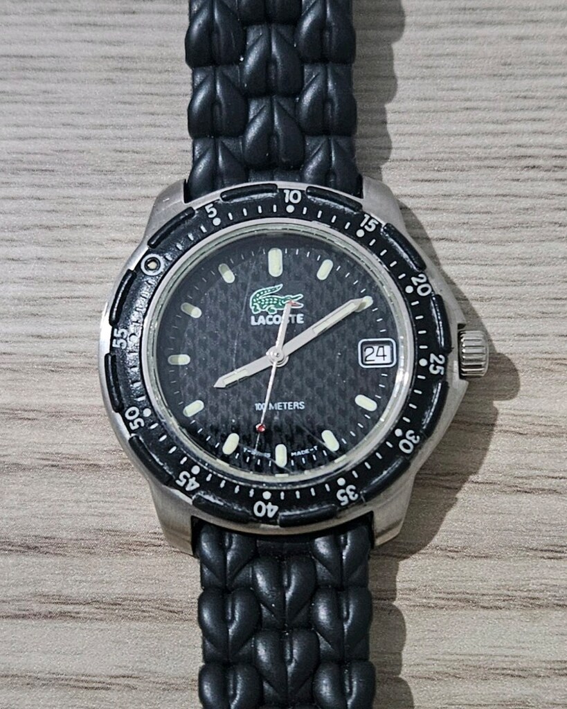 Lacoste 1000J15 Saat - Sorunu sıkıntısı yok ve çok iyi durumda. 38mm ç - 2