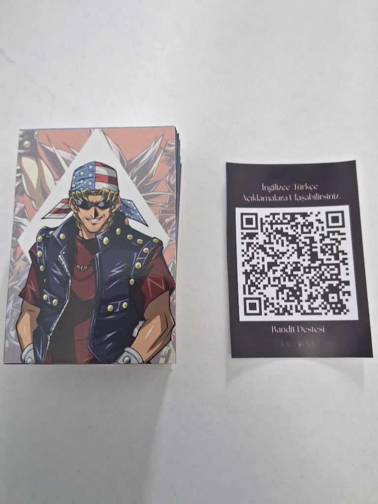 Bandit Keith Anime Hal Destesi 70 Yugioh Kartı Yu-Gi-Oh! - 10