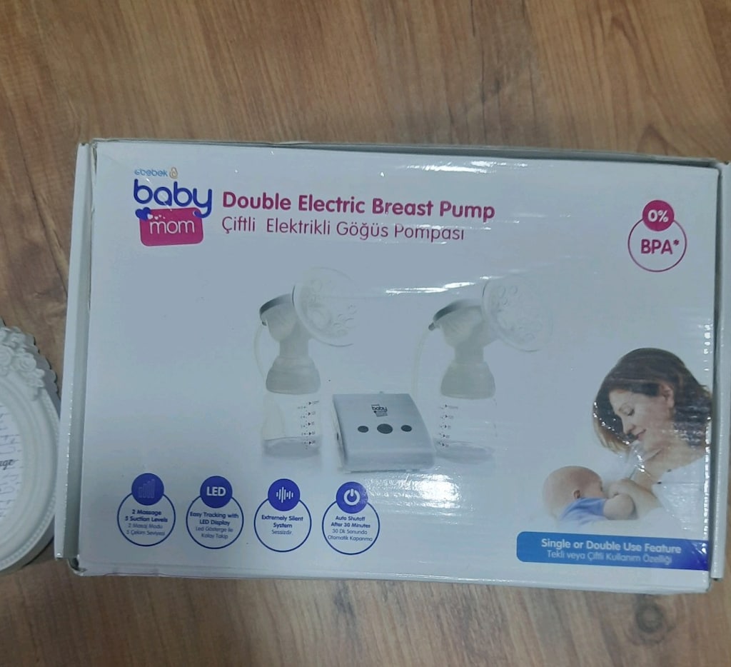 baby mom ciftli elektrikli göğüs pompası - 2