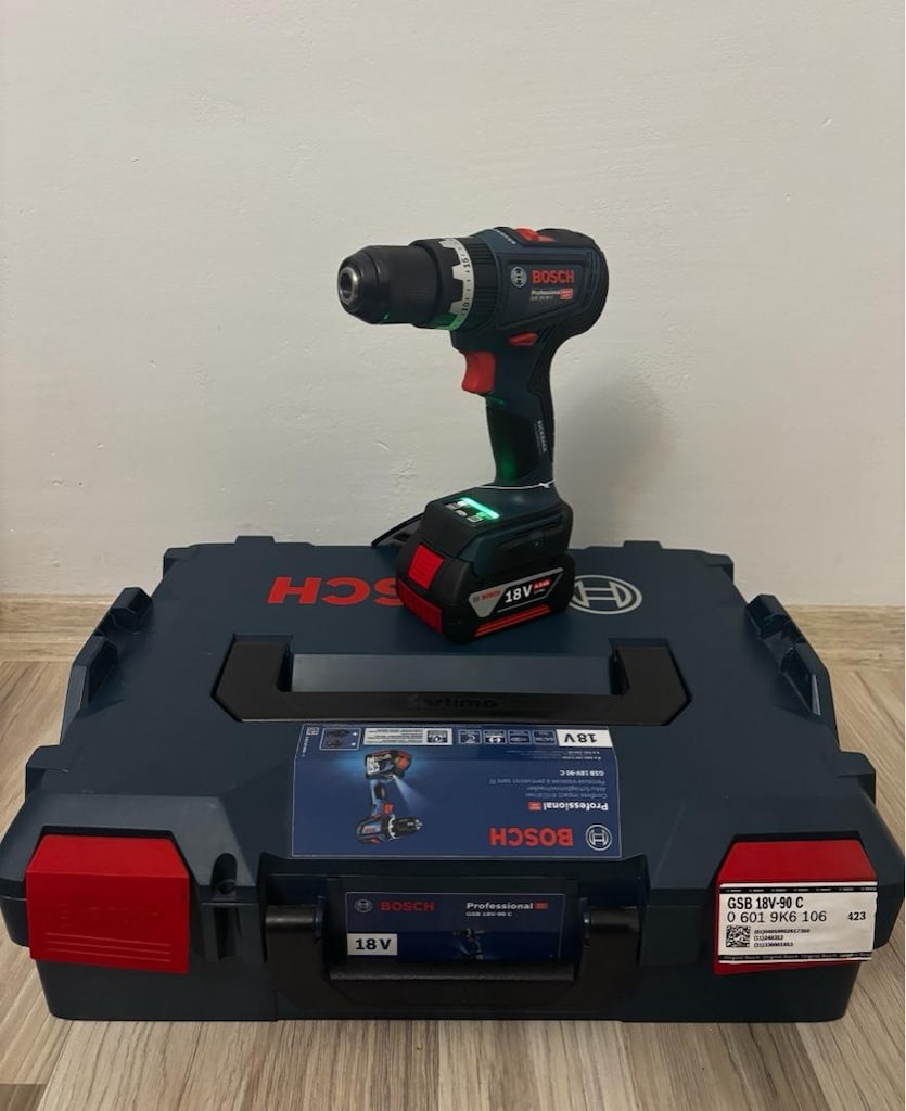 Bosch Profesyonel Darbeli Vidalama • Çift Bataryalı 4.0Ah - 3