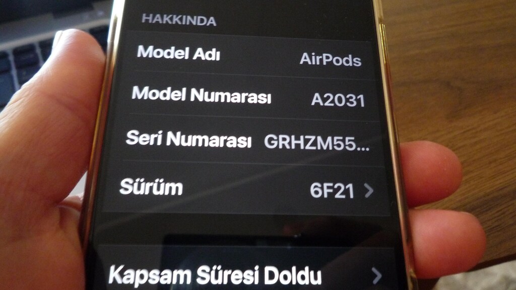 Airpods 2. Nesil Model A2031 Bluetooth Kulaklık - 6