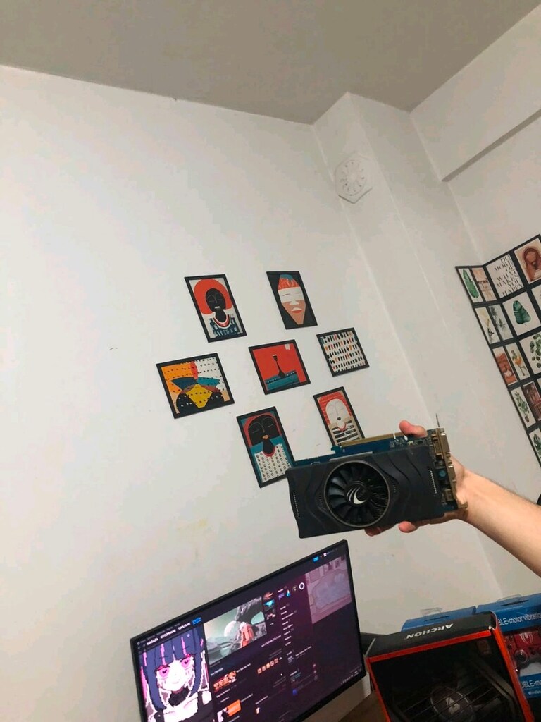 ekran kartı 3 adet - 5