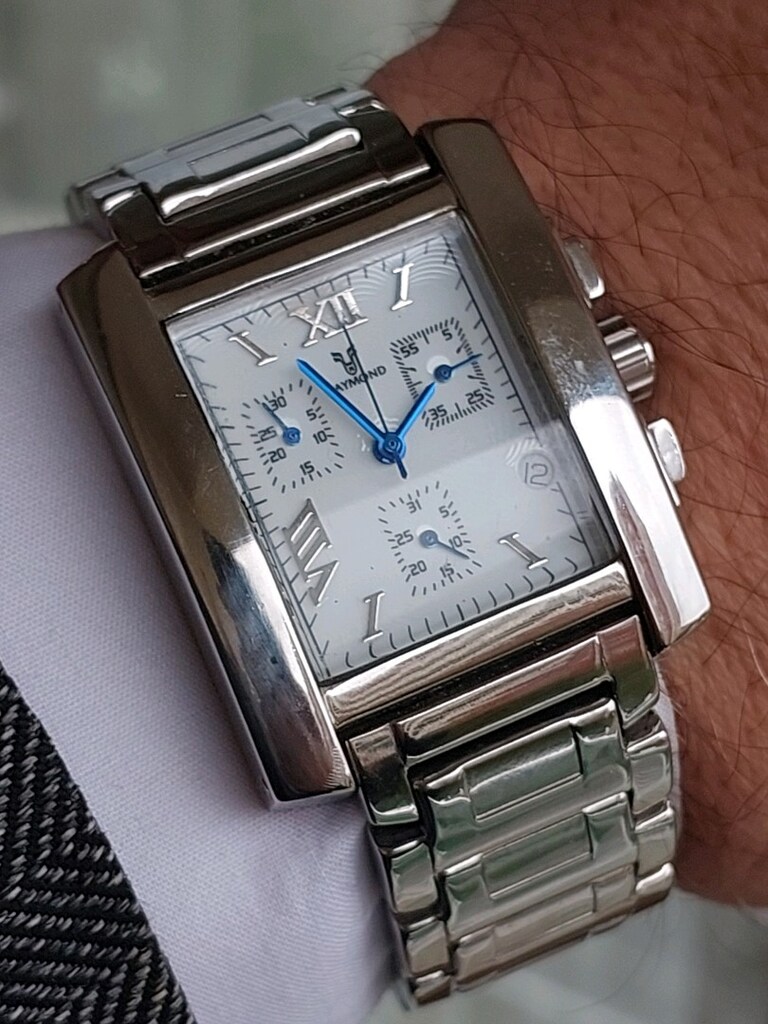 Efsane Raymond Swiss Quartz Krono - 5