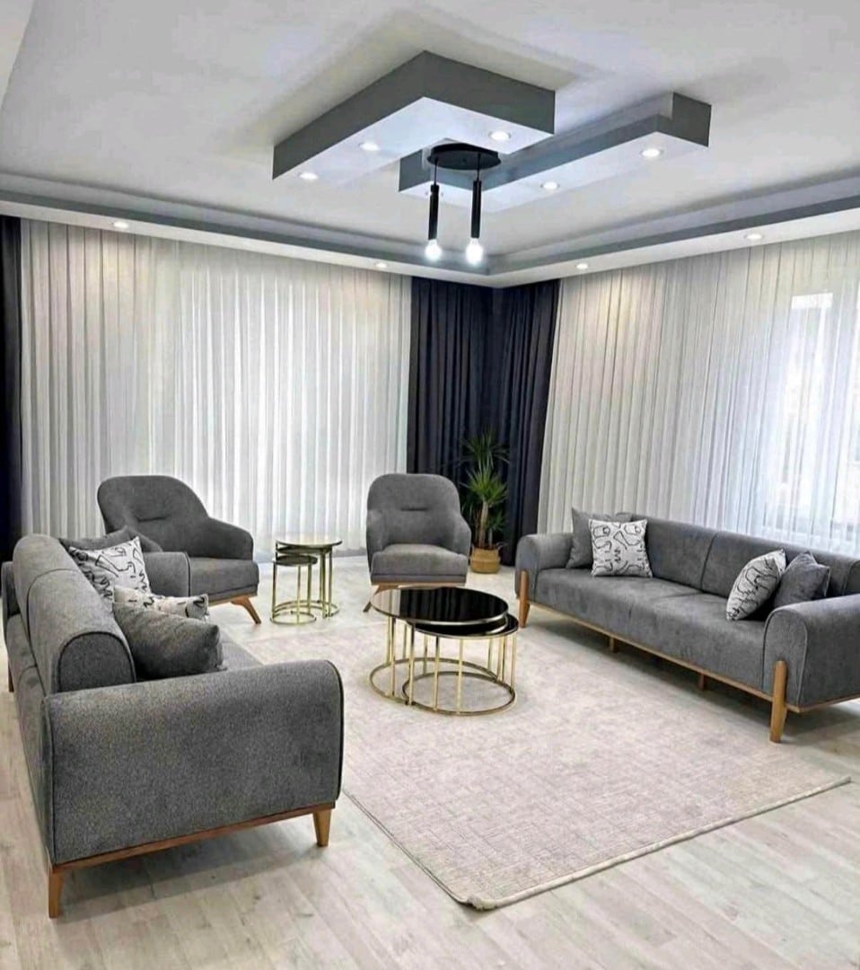 Sifir Bohem Oturma Grubu 3ü1 Arada + Konsept Salon Seti Uygun Fiyat - 3