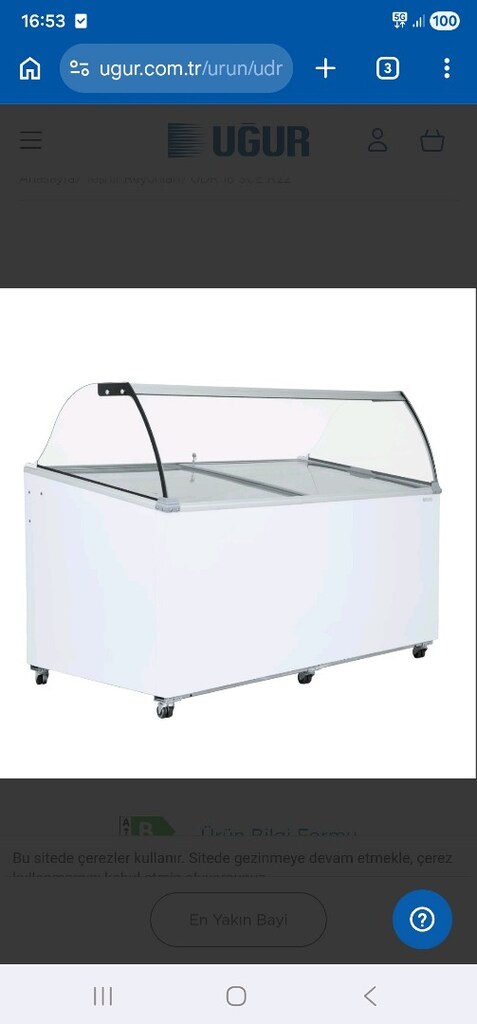 Dondurma Dolabı Uğur Udr 18 - 2