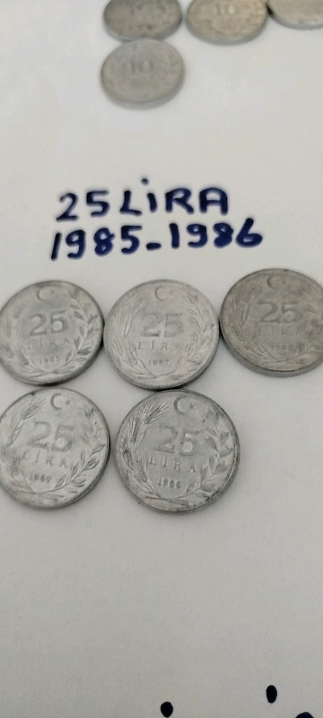eski demir para