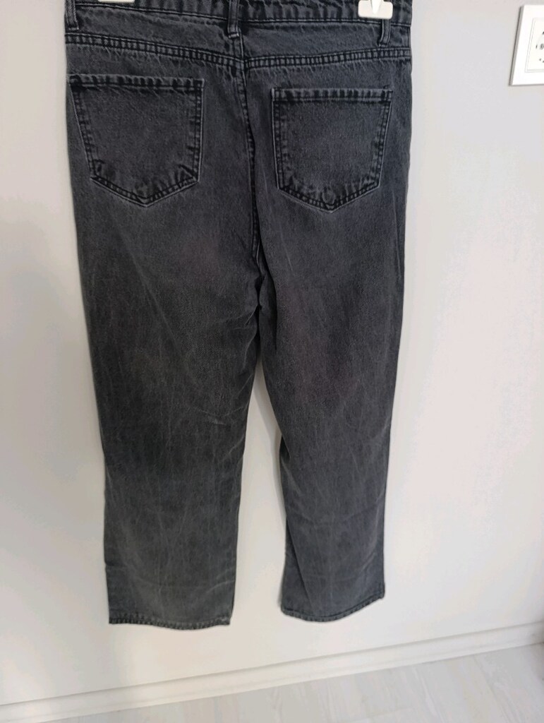 Gri Jean Pantolon - 5
