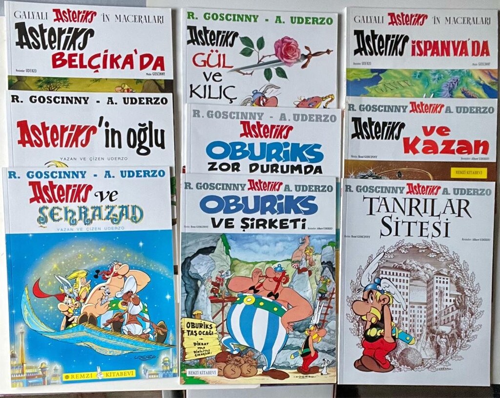 Asteriks Çizgi Roman Seti - 3