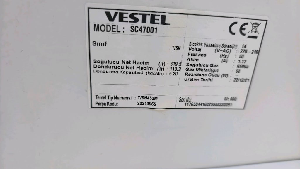 Vestel Buzdolabı - 2