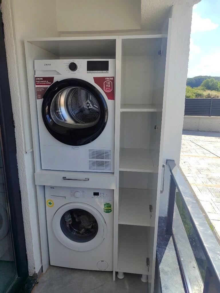 Makine dolab çamaşır makinesi dolabı - 2