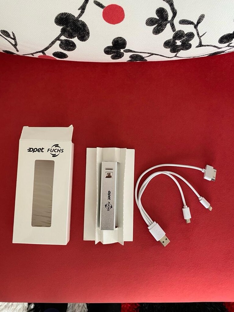 Pawerbank Opet Fuchs gümüş USB bellek - 3