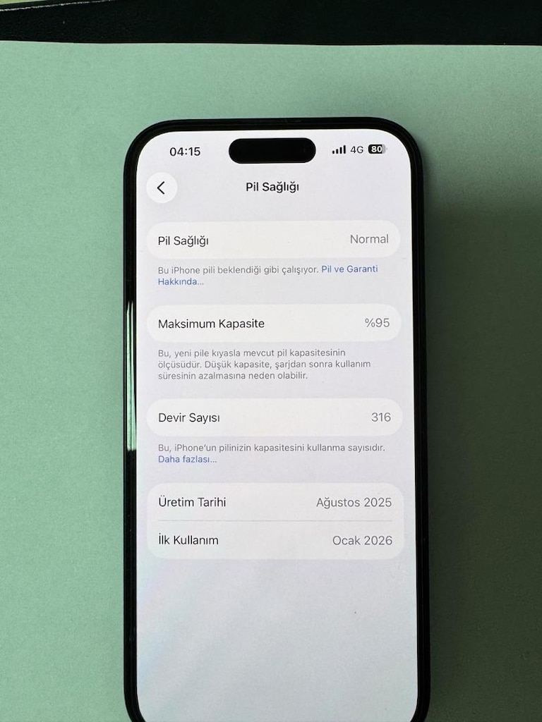 Hatasız iPhone 16 128 GB - 4