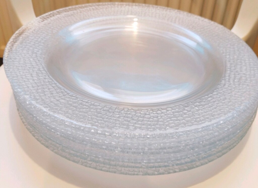 Tabak-Cam servis tabağı 11 adet (27 cm) - 2