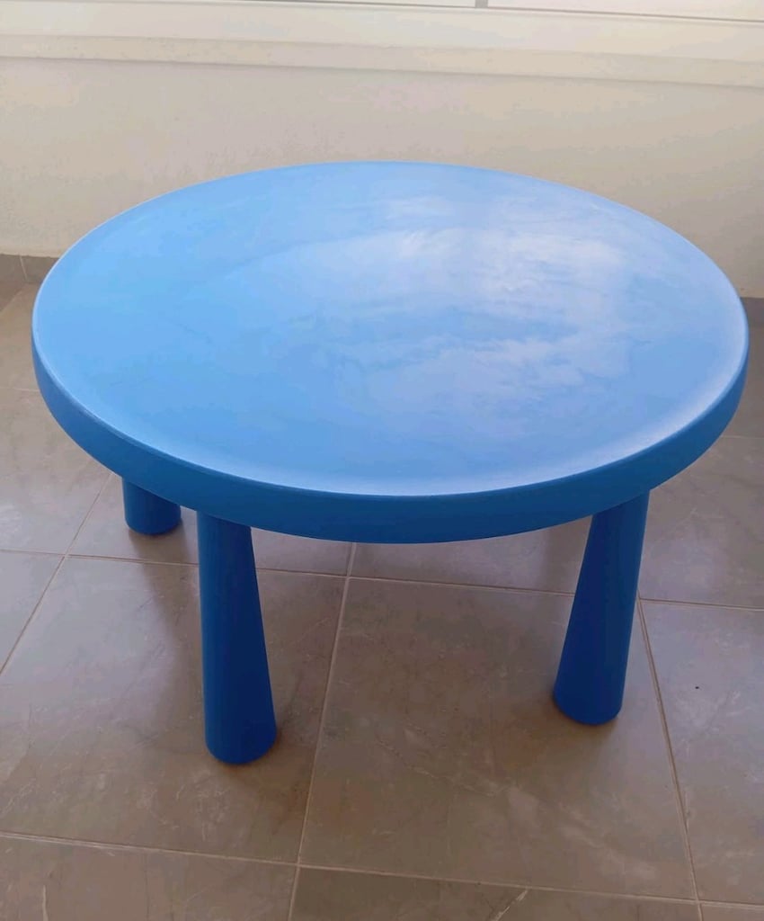 ikea mamud çocuk masa sandalye takımı - 2