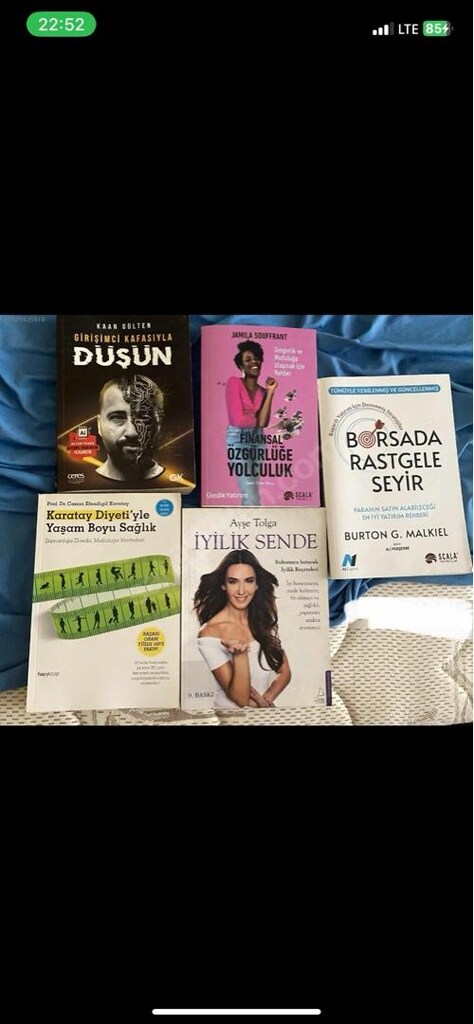 5 kitap 550 tl - 2