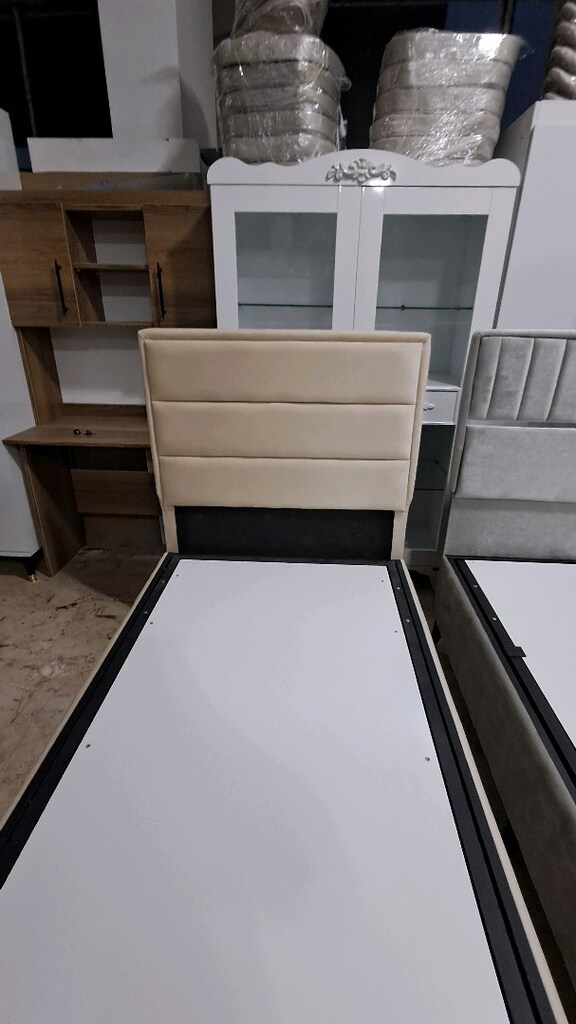 SIFIR TEK KİŞİLİK BAZA BAŞLIK YATAK - 2