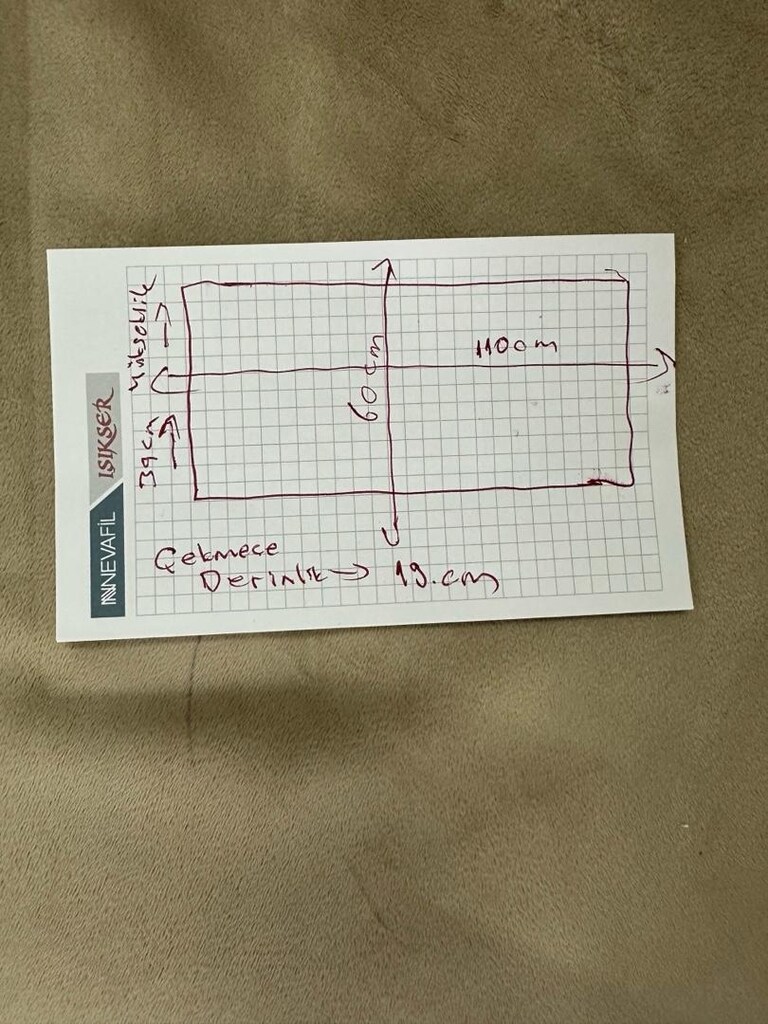 Kamp çekmeçeli dolap - 8