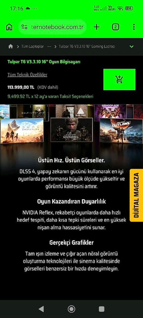 MONSTER tulpar t6.v3.10.6 oyuncu bilgisiyarı - 5