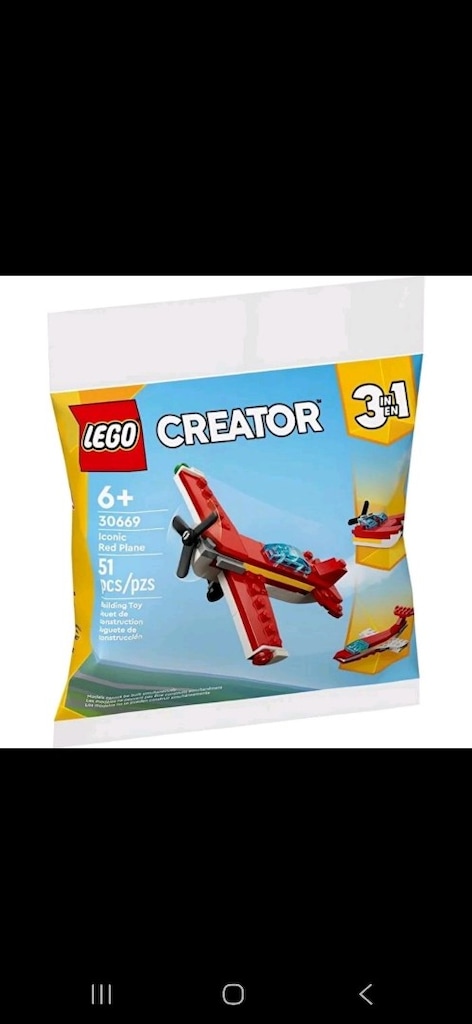 LEGO 30669 3 IN 1 İKONİK KIRMIZI UÇAK - 2