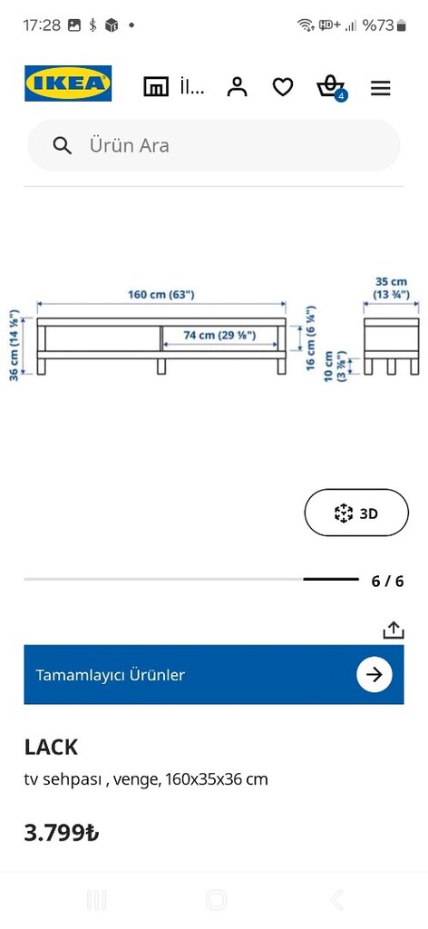 Orta sehpa tv ünitesi duvar rafı - 9