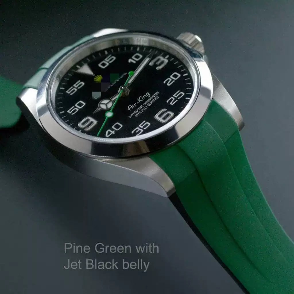 Rolex Rubber B Kordon Swiss made - 10