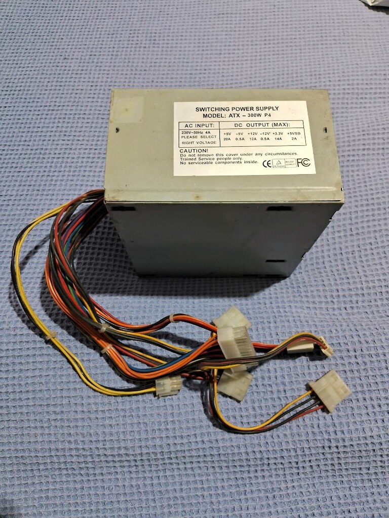 Power Suply Güç kaynağı 300W Çalışıyor PAZARLIK YOK - 2