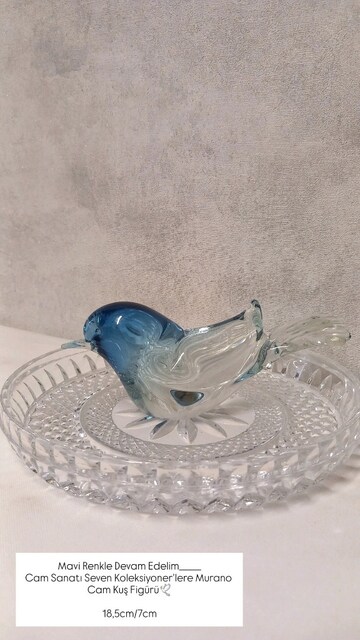Murano Kuş Biblo