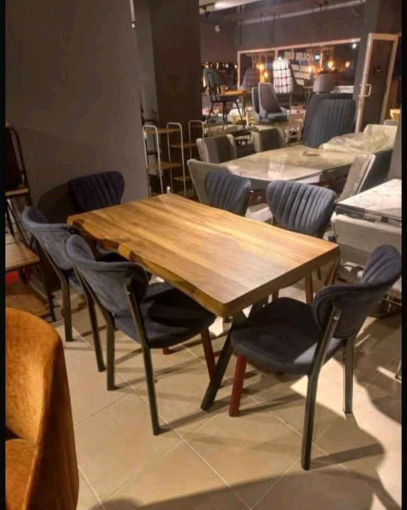 ELMA MODEL SANDALYE VE MDF MASA - 4