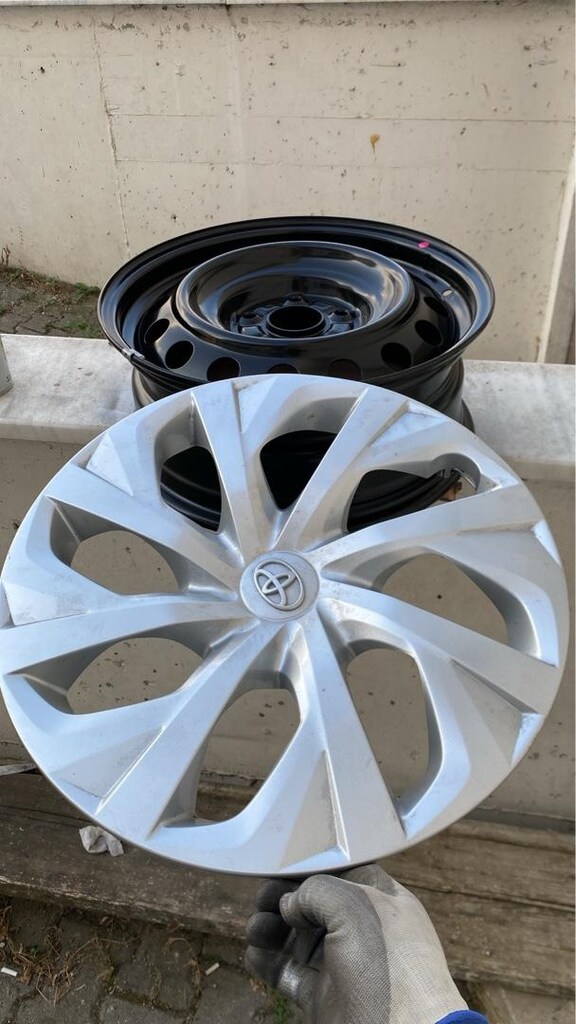 16 5x114.3 Orjinal sıfır Toyota kara jant - 4