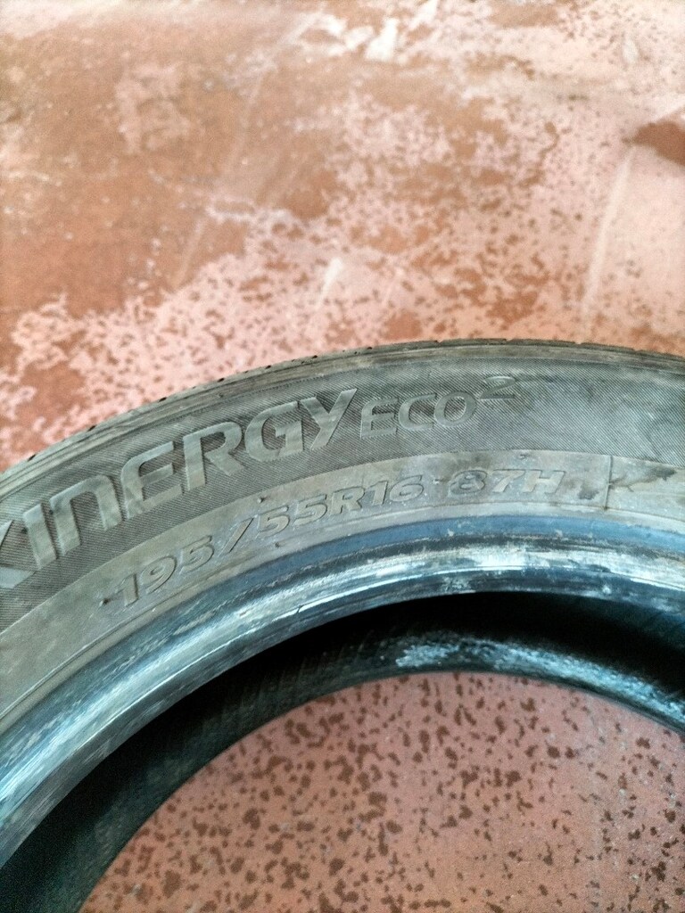 4 adet çıkma lastikler 195/55R16 sıfır gibi lastikler - 3
