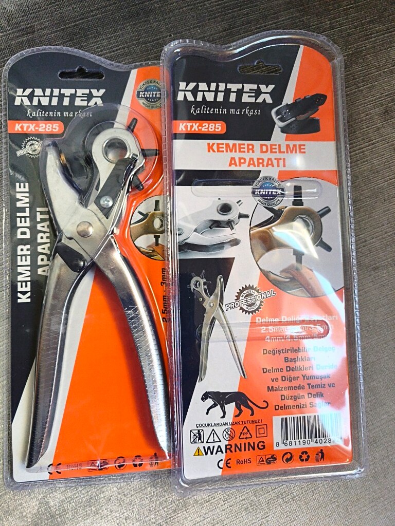 Kinetix kemer delik açma aparati - 2