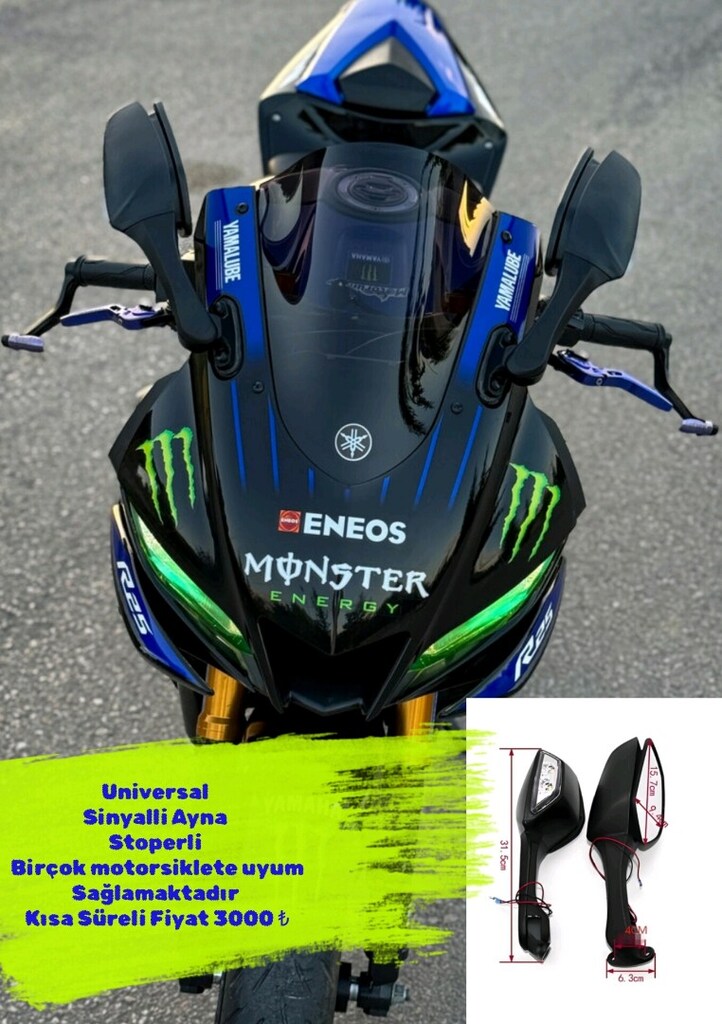 Racing Sinyalli Ayna - 2