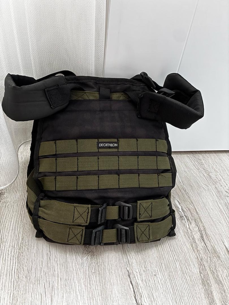 Decathlon Corength 10 kg Ayarlanabilir Ağırlık Yeleği - Tertemiz - 3